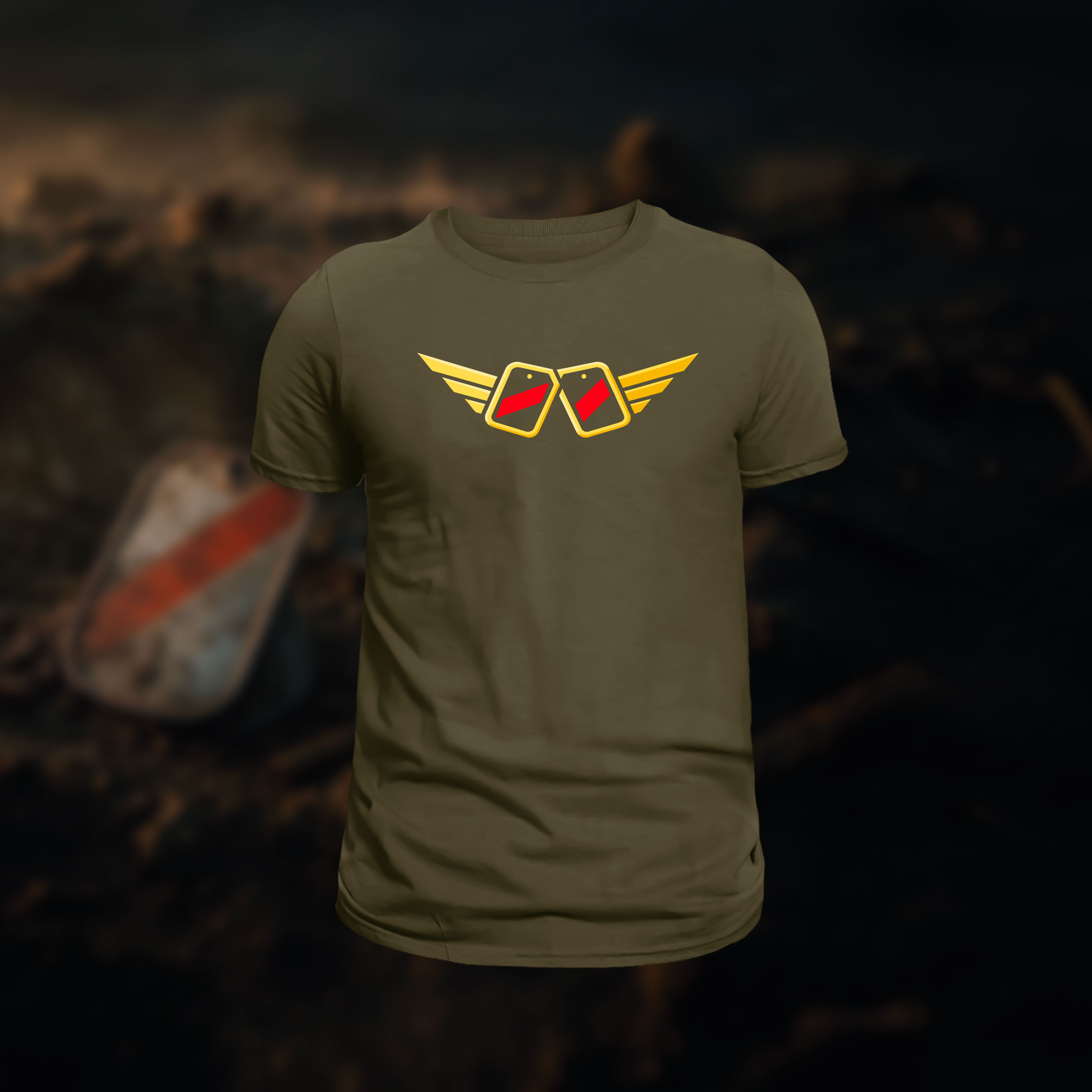 T-shirt "Dog Tags" – Image 4